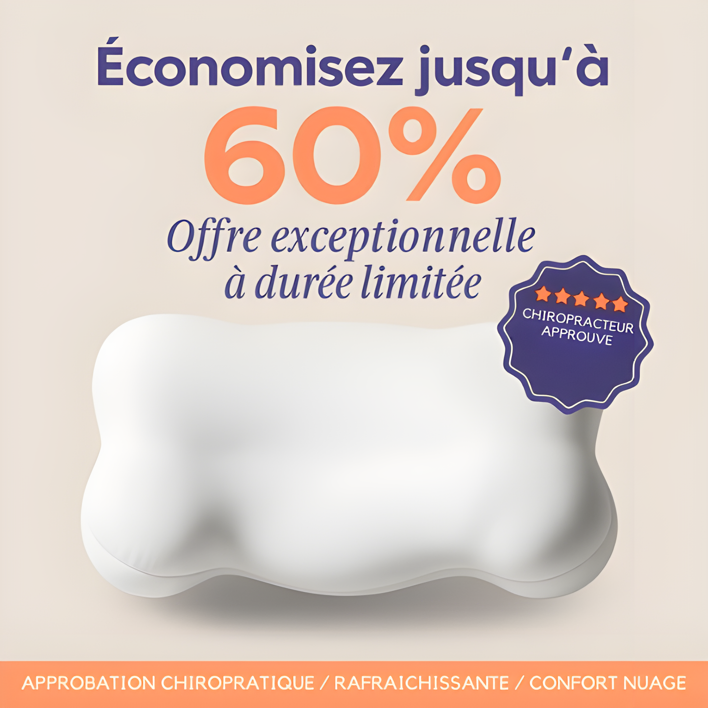 Morphéa Anti-douleur Oreiller